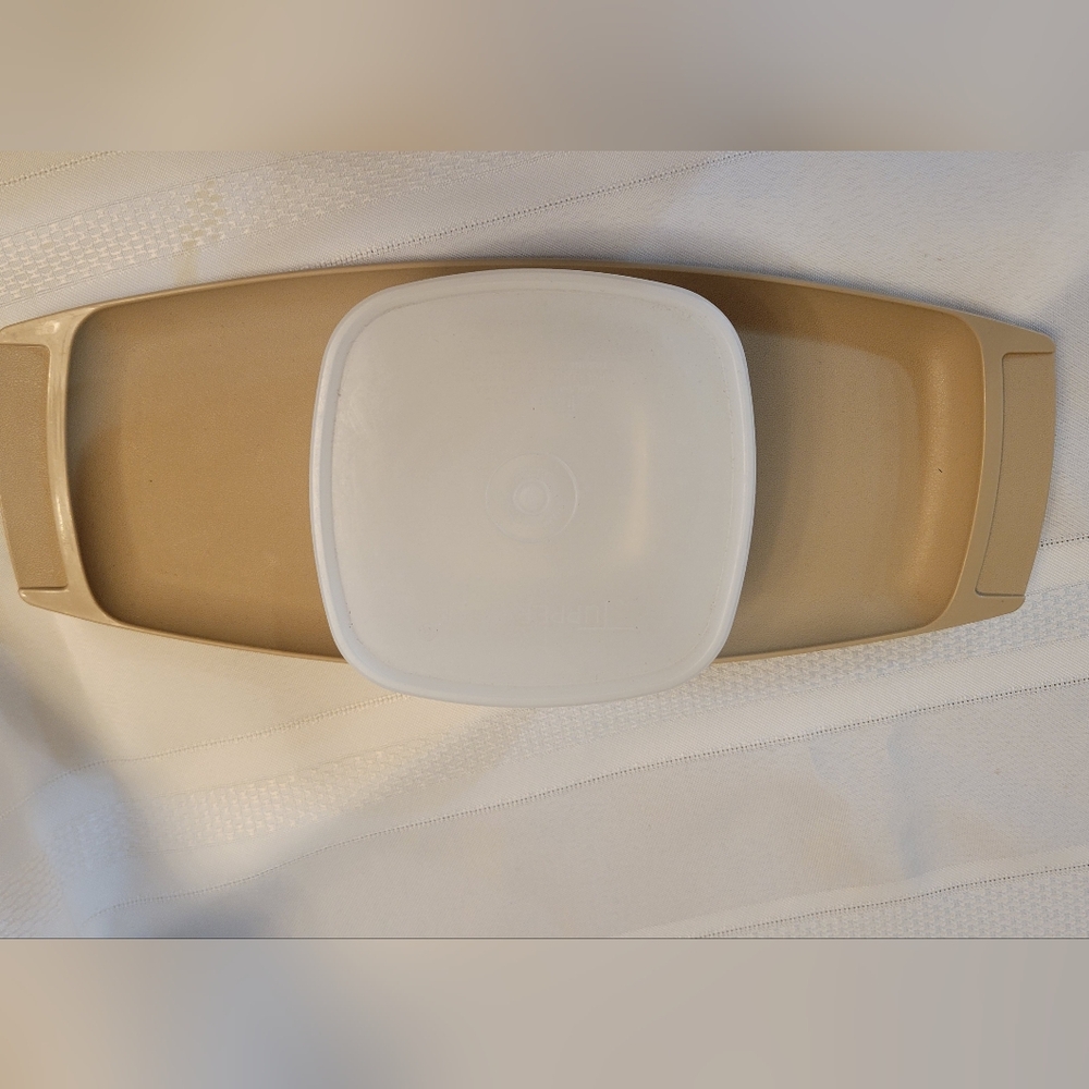 VTG TUPPERWARE SERVETTE TRAY